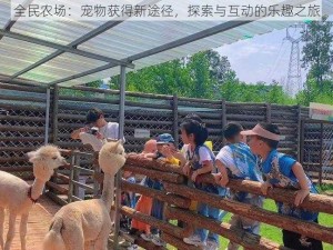 全民农场：宠物获得新途径，探索与互动的乐趣之旅