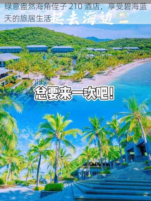 绿意盎然海角侄子 210 酒店，享受碧海蓝天的旅居生活