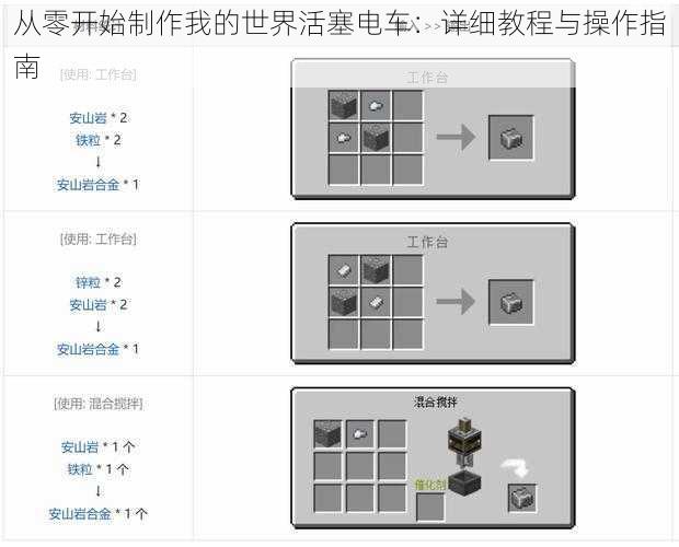 从零开始制作我的世界活塞电车：详细教程与操作指南