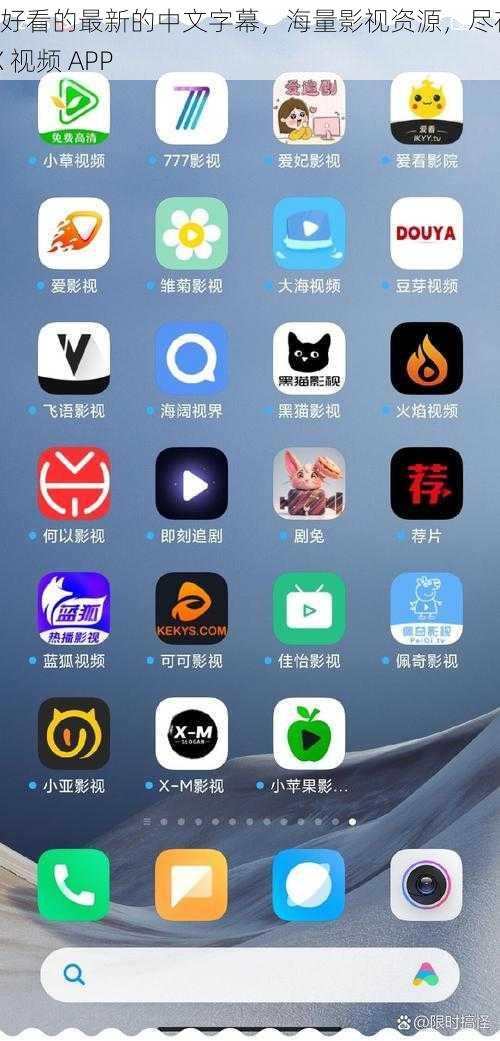 最好看的最新的中文字幕，海量影视资源，尽在 XX 视频 APP