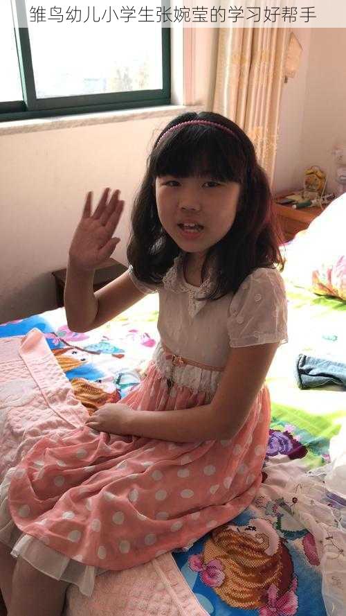 雏鸟幼儿小学生张婉莹的学习好帮手